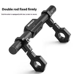 LinkMejor BG-0797 400LM Bicycle Headlight Handlebar Extension Bracket with Phone Holder Type-C Charging Waterproof Bike Mount  (No Batteries)