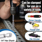 Stainless Steel Twisted Wire Cleaning Brush Drill Attachment Hex Shank 6 Sizes Rust Removal Metal Surface Cleaning Tool