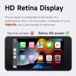 4.7" Portable Player Motorcycle MP5 Life waterproof BT HD Retina Display CarPlay Android Auto Motorcycle Carplay