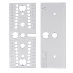 LinkMejor Wnew Precision Doweling Jig Woodworking Hole Puncher Drill Guide Positioning Hole Opener DIY Woodworking Tools