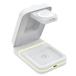 Z-33 15W 3-in-1 Wireless Charger Fast Wireless Charging Station for Smart Phones for iPhone 16 16 Pro 15 14 13 Pro Max for Huawei Mate XT for Xiaomi 15pro for iPhone Apple Watch for Airpods Pro