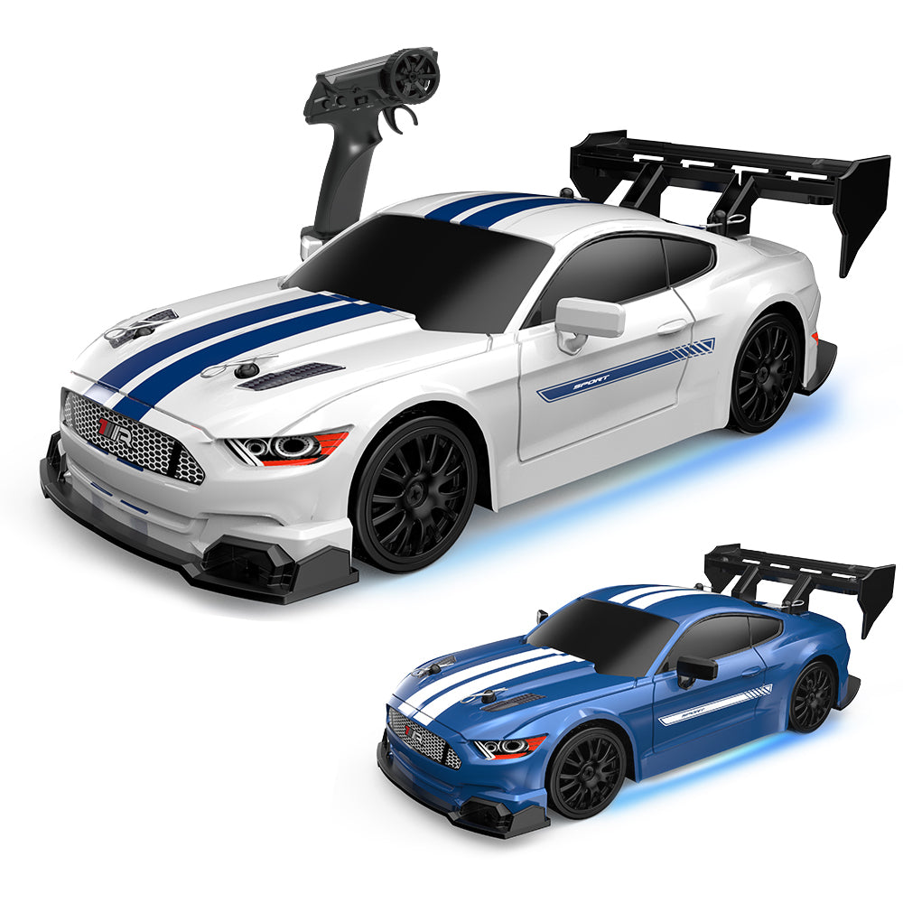 LinkMejor 8800 8801 8802 RTR 1/24 2.4G 4WD 30km/h Drift RC Car GTR Support APP Control Full Proportional High Speed Racing LED Light On-Road Vehicles Models Toys