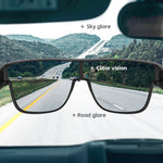 LinkMejor Polarized Cycling Glasses Set Myopia Anti-glare HD Lightweight UV Protection Sports Sunglasses Bicycle Goggles for Outdoor Travel Fishing Driving Riding