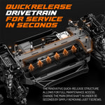 LinkMejor SIERRA 1203PRO 1/12 2.4G 4WD 3S 80km/h Brushless RC Car Off-Road Short Course Desert Truck with Gyro Stabilization LED Light Center Diff Fast High Speed Vehicles Models Toys