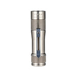 LinkMejor FWAA 1600LM EDC Titanium Polished Flashlight 3*Nichia 519AT LED Super Bright Mini LED Torch EDC Tools