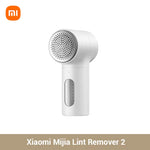 LinkMejor MIJIA Portable Lint Remover Rechargeable Fabric Shaver Strong Suction Upgrade Blade Long Battery Life Clothes Fresh Cleaner