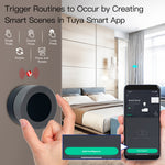 LinkMejor Tuya ZigBe Smart Knob Switch Wireless Scene Button Controller Battery Powered Automation Scenario Smart Life App