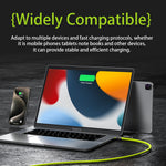 LinkMejor WDC-51 240W USB-A/USB-C to USB-C/iP Cable PD Fast Charging Data Transmission Copper Core Line 1.2M Long for iPhone 16 16 Pro 15 14 13 Plus for Huawei Mate XT for Xiaomi 15pro for Samsung Galaxy Z Flip6