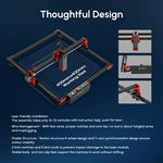 [EU/US Direct]AlgoLaser DIY KIT 10W&5W&2W Diode Laser Engraver 10W 12000mm/min Speed Cutting Wood and Acrylic Plate with Thickness