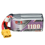LinkMejor GNB 15.2V 1100mAh 60C 4S LiPo Battery XT30/XT60 Plug for GEPRC Tern LR40 FPV Racing Drone