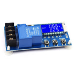 XY-L30A NC Battery Charging Control Module Digital 6-60V Voltage Regulator with LCD Display Overcharge Protection Auto Charge Control for Lead-acid Acting Batteries