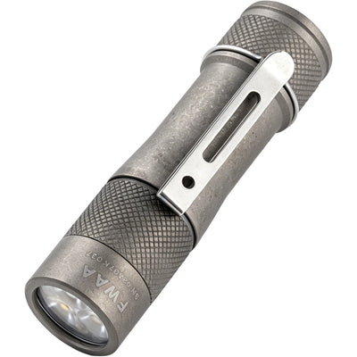 Lumintop FWAA 1600LM Titanium Stonewashed EDC Flashlight 14500 Three Beads Strong Light Mini LED Torch Waterproof EDC Tools