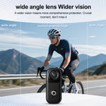 MZ01 4MP WIFI Thumb Action Camera 4K Ultra HD Wide Angle IP65 waterproof 800mAh Battery Portable Mini Sport Cam with App Remote Control for Video Recording Vlog