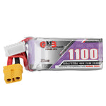 LinkMejor GNB 22.8V 1100mAh 60C 6S LiPo Battery XT30/XT60 Plug for SpeedyBee Bee35 FPV Racing Drone