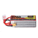 LinkMejor Power 22.2V 3700mAh 100C 6S Lipo Battery XT60 Plug for for FPV RC Drone