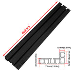 Aluminum Multi T-Track Fence Woodworking Miter Track Fence DIY T Slot Bandsaw Jig Miter Track Sliding Bracket Miter Gauge Backer