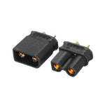 LinkMejor XT30U Plug 2mm Black Female Male Banana Plug Connector