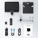 LinkMejor AD208SE 4K UHD HDM Digital Microscope 5x-1500X Magnification 10.1 Inch 3840PX2160P IPS Screen Support for Electronics Repair Coin Inspection High Definition Media Interface