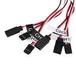 Simulation Flash Light 12 LED Lighting Kit Steering Brake for 1/10 Scale Models RC Car Yokomo Tamiya HSP HPI AXIAL RC4WD