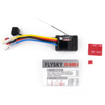 Flysky FS-R4D ESC 40A Brushed Speed Controller for 1/10 Crawler RC Car Models Parts FS-HW-G4P FS-MG4 FS-G7P Compatible