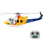 LinkMejor WING Bell-412 ACE 470 Class 2.4G 6CH Brushless Motor Military Rescue RC Helicopter RTF