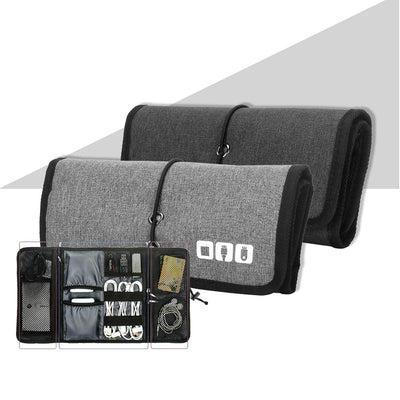 IPRee Large Capacity Digital Storage Bag Travel Equipment Storage Bag Headphone Cable Mobile Phone Charger Folding And Organizing Bag