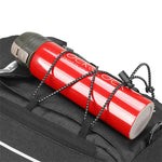 LinkMejor Bicycle Rear Seat Bag Waterproof Pannier Trunk Bags Back Rack Rear Seat Bag Multifunctional Cycling Luggage Shoulder Handbag