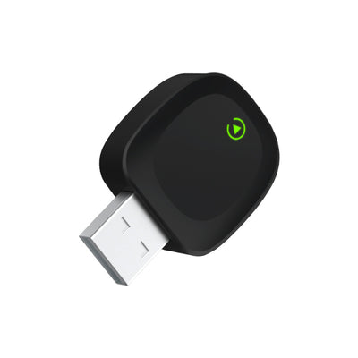LinkMejor Mini 2-in-1 Wired to Wireless CarPlay Adapter /Android Auto Adapter Plug & Play Dual Band WiFi