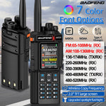 Baofeng AR-39 10W Walkie-Talkie 7-Color Font AM Long-Range Communication Wireless Security Equipment Multi Band Wireless Copy Frequency Ham Radio