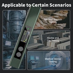 Geiger Counter Nuclear Radiation Dosimeter Portable Meter For X-Ray Gamma Beta Rays Rechargeable With High-Definition Display