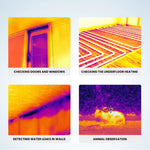 MiLESEEY TR256A/TR256B/TR256E Thermal Imaging Camera 256x192 Pixel 40mK Sensitivity 2.8 Inch Screen Infrared Camera for Temperature Measurement