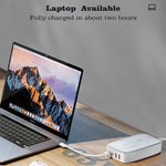 [GaN Tech] LinkMejor 140W 5-Port USB PD Wireless Charger 2USB-A+3USB-C PD3.0 QC3.0 AFC FCP SCP DCP PPS Apple2.4A Fast Wireless Charging Desktop Charging Station EU Plug US Plug for iPhone 16 16 Pro 15 14 13 for Huawei Pura X for Samsung Galaxy S25 Ultra