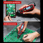 LinkMejor Pen-Type Meter Digital UT118C 600V DC AC Voltmeter True RMS Frequency Meter NCV Capacitance Resistance Test