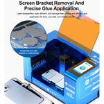 LinkMejor SS-890B Mini Automatic Laser Machine For Phone Back Glass & Screen Bracket Removal With Built-in Computer