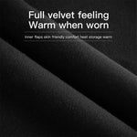 LinkMejor 1 Pair of Warm Winter Gloves Men Women Outdoor Sports Touchscreen Non-Slip Cycling Gloves Thin Edition with Velvet-L/XL