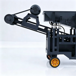 LinkMejor YG180 1/50 RC Car Vibrating Sand Screening Machine Truck Simulation Engineering Electric Remote Control Construction LED Light Sound Fully Function Vehicles Models Kids Children Toys