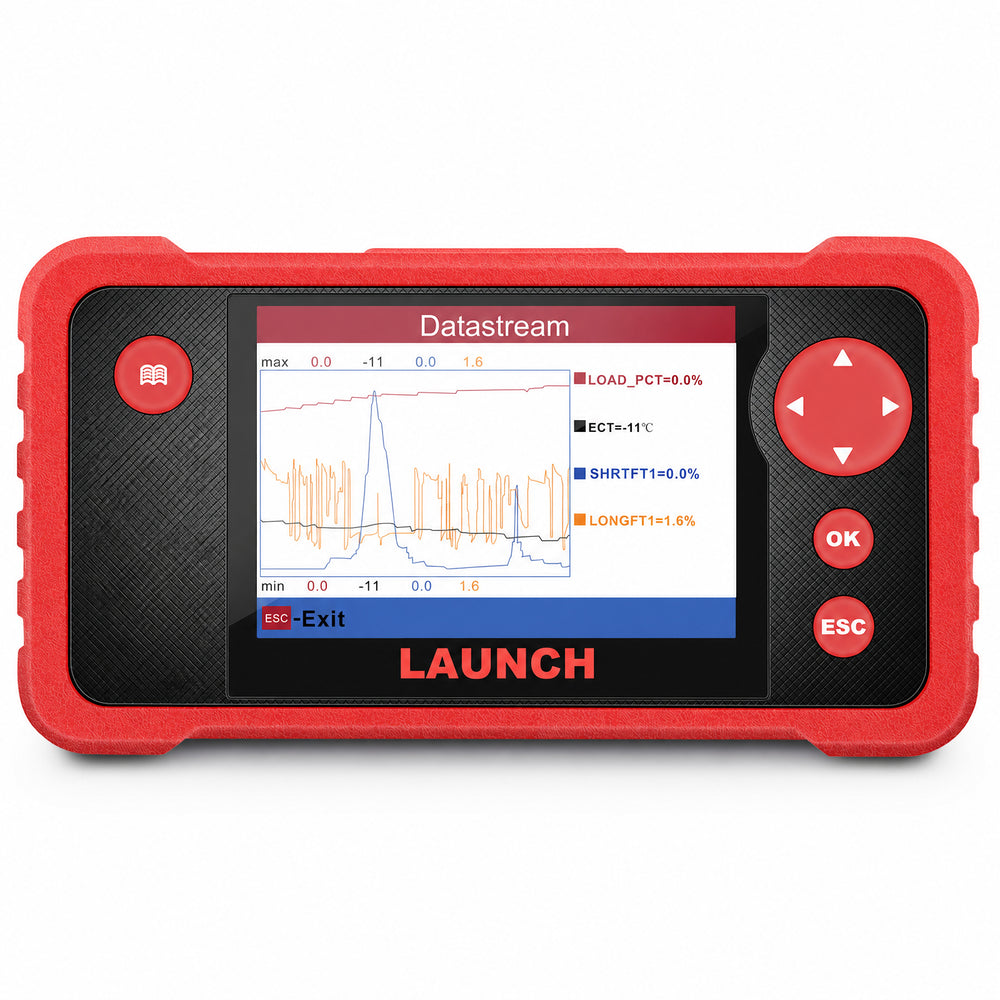 Launch CRP123 V2.0 Plus OBD2 Car Diagnostic Tool All Systems Scan Full 10 OBD2 Modes Auto VIN Lifetime Free Update Multi-Language