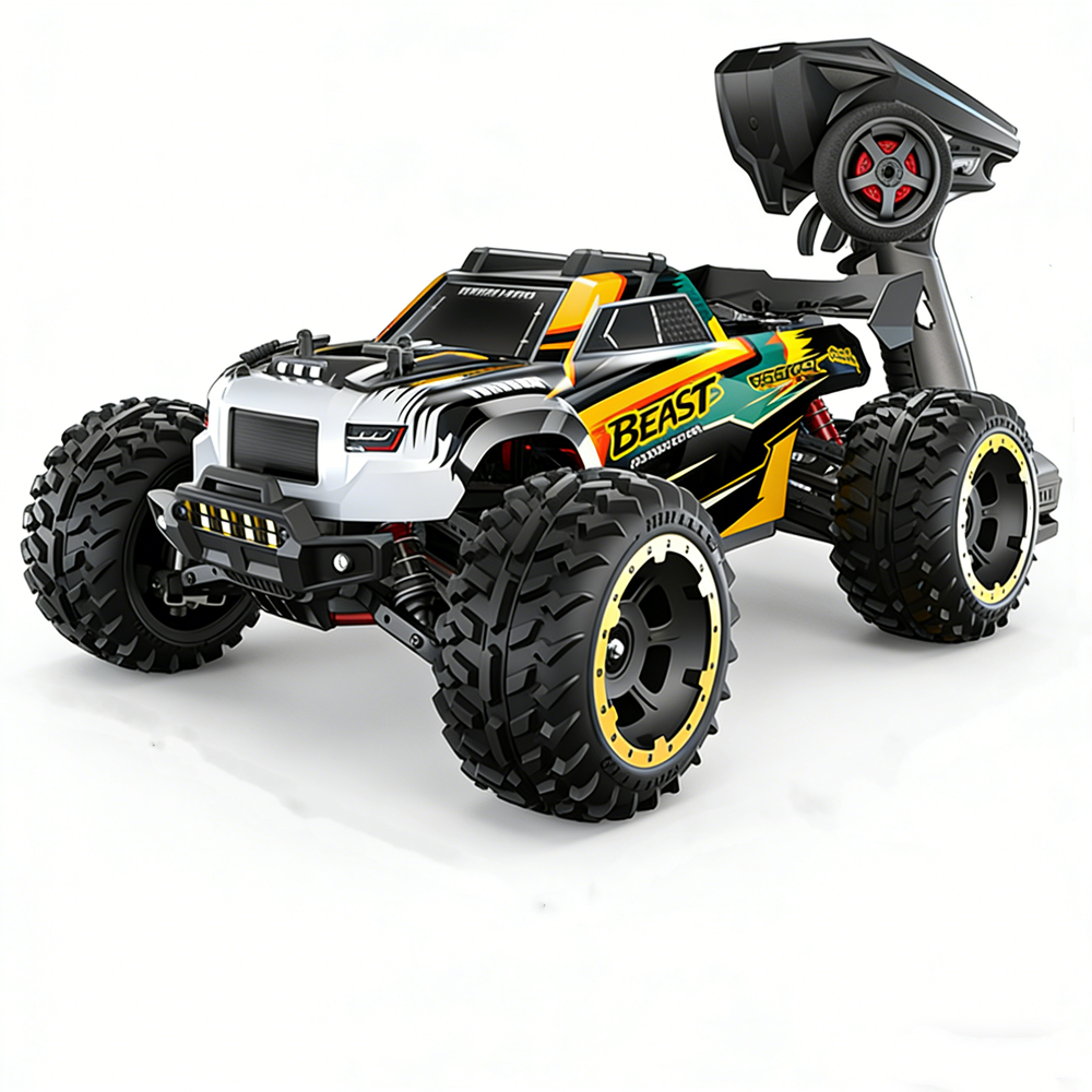 LinkMejor SG110PRO RTR 1/10 2.4G 4WD 40km/h RC Car High Speed Off-Road Truck LED Light Metal Dogbone Oil Shocks Vehicles Models Toys