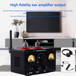 SA-90/SA-1000 Bluetooth Tube Amplifier 80W×2 Dual GE5654 Preamp NE5532 Audio HiFi Headphone Amplifier Optical Coaxial RCA U Disk MP3 WAV FLAC Adjustable Bass Treble Low Distortion