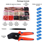 55 Set Server Plug Connector Female Crimp Pin Cable Kit Compatible JST SYP