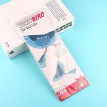 46cm Rubber Band Power DIY Bird Flying Toy Wingspan Aircraft Model Plane Toy