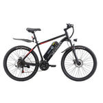 [US DIRECT] SINOHON EM200 Electric Bike 48V 12.5AH Battery 500W Motor Recommended Top Speed 25KM/H 26 Inch Electric Bicycle 40-60 KM Mileage Range Max Load 150KG SINOHON EM200