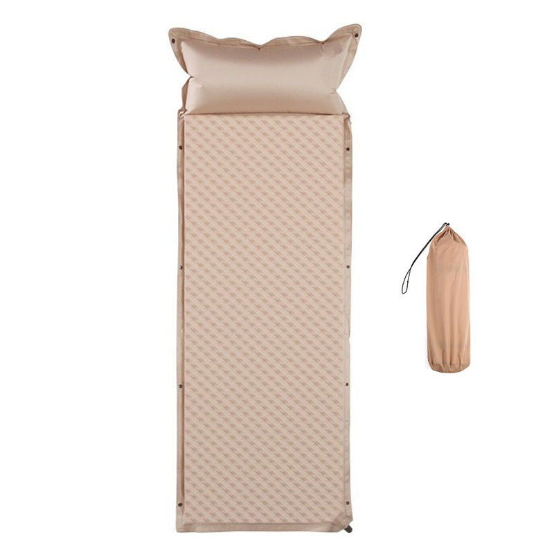 Xmund 5cm Camping Sleeping Mat, Portable Air Mattress with Pillow Thickened Floor Mat for Home Office Outdoor Camping Beach With Storage Bag