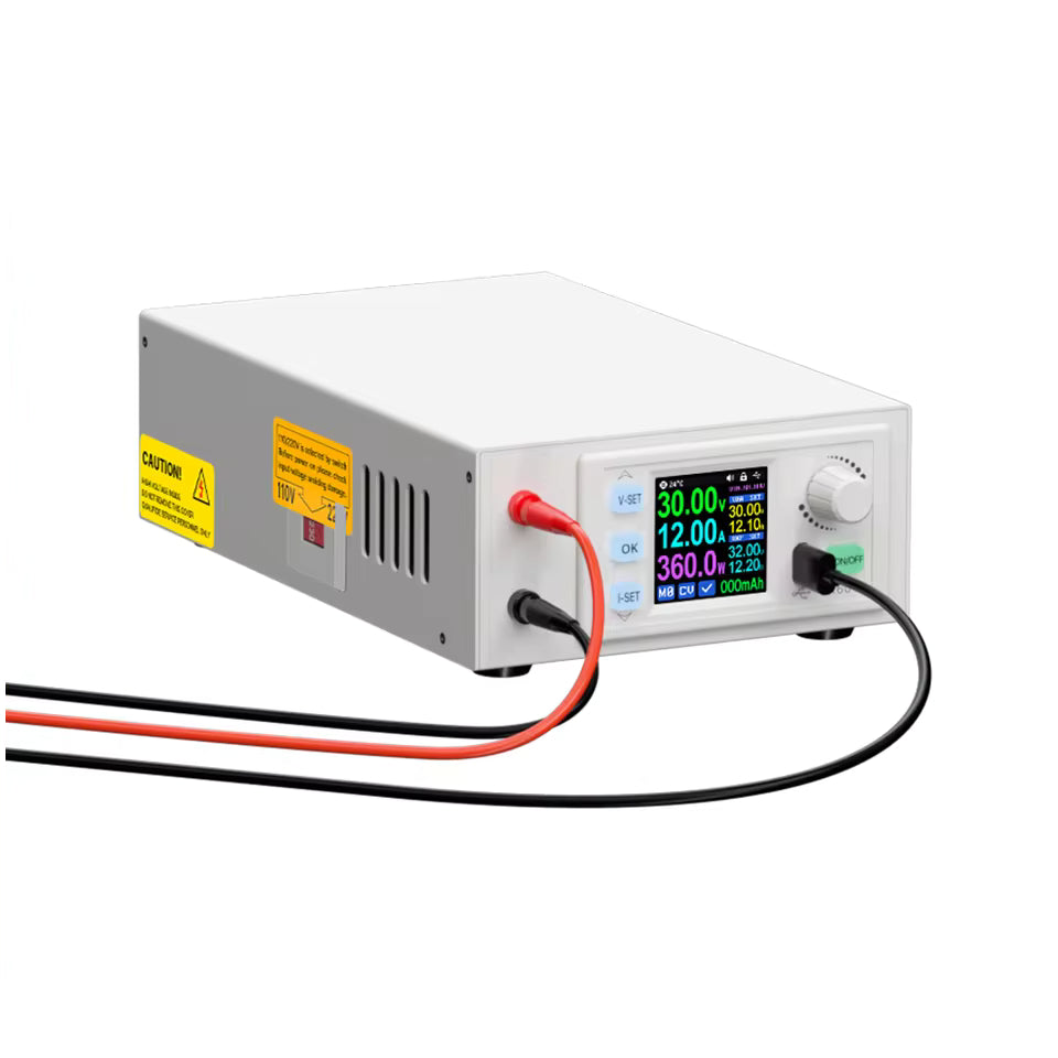 LinkMejor RD RK6012-C 360W 60V 12A 4-digit AC to DC Power Supply Battery Charging DC Regulated Power Supply Adjustable Digital Control Constant Voltage Current Meter