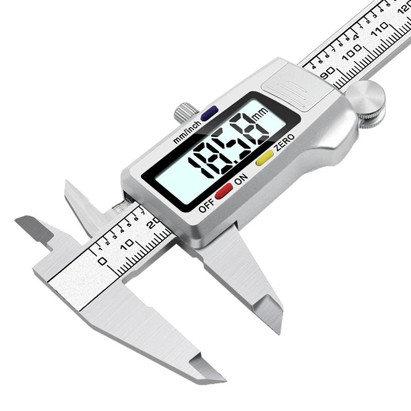 LinkMejor 0-150mm Stainless Steel Digital Vernier Caliper 0.01mm with Depth Measuring Rod