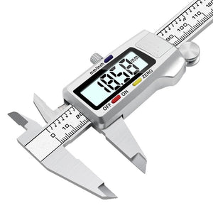 0-150mm Stainless Steel Digital Vernier Caliper 0.01mm with Depth Measuring Rod