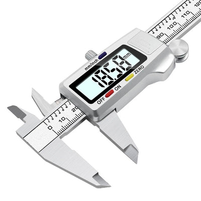 LinkMejor 0-150mm Stainless Steel Digital Vernier Caliper 0.01mm with Depth Measuring Rod