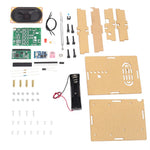 FM Radio Receiver Module DIY Electronic Kit 76-108MHz DIY Radio Speaker Kit Frequency Modification LCD Display Soldering Practice
