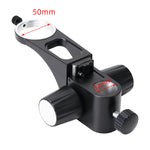 LinkMejor Microscope Accessories Set Microscope Stand Ring Adapter Monocular Lens Holder Compatible 25mm 32mm 50mm Metal Industrial Stereo Microscope Precision Focusing Adjustable Arm Display Mount
