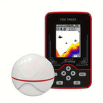 Erchang F13 Fish Finder 125KHz 100M Depth Underwater Visual High-definition Fishing Finder Wireless Sonar Sensor Echo Sounder LCD Fishfinder